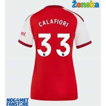 Arsenal Riccardo Calafiori #33 Domaci Dres za Ženska 2026-27 Kratak Rukav